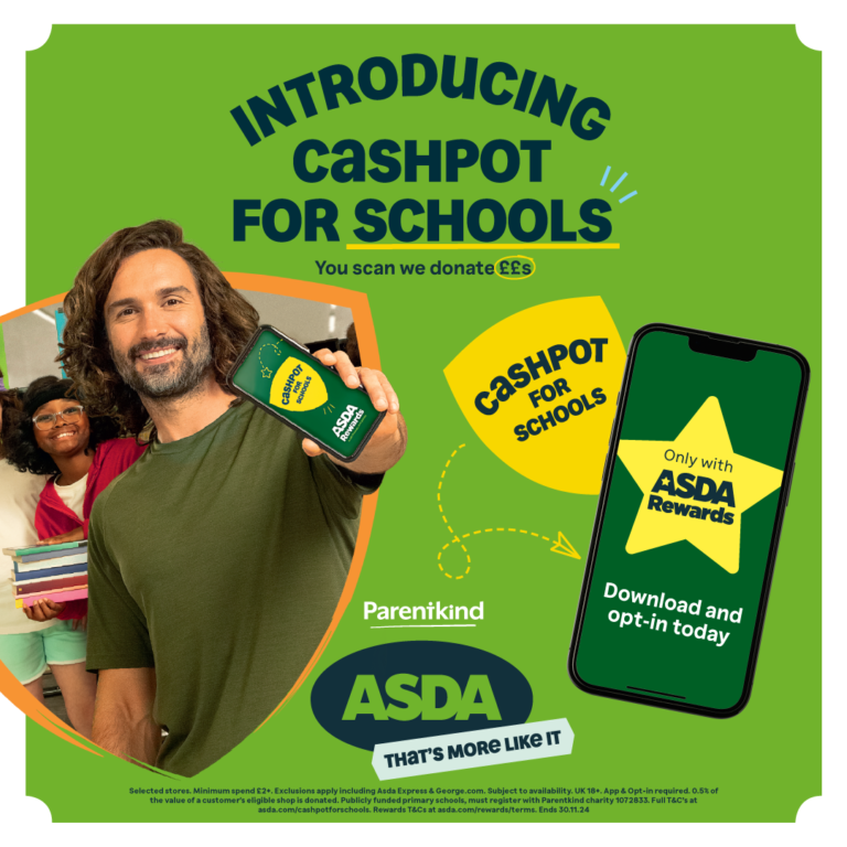 Asda Rewards Cashpot for Schools